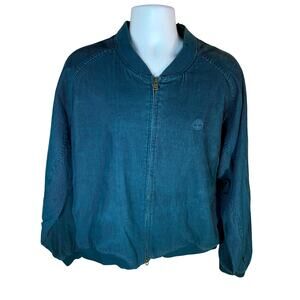 Vintage Timberland Corduroy Jacket Men’s Large Teal Green'ish Barn Field Style